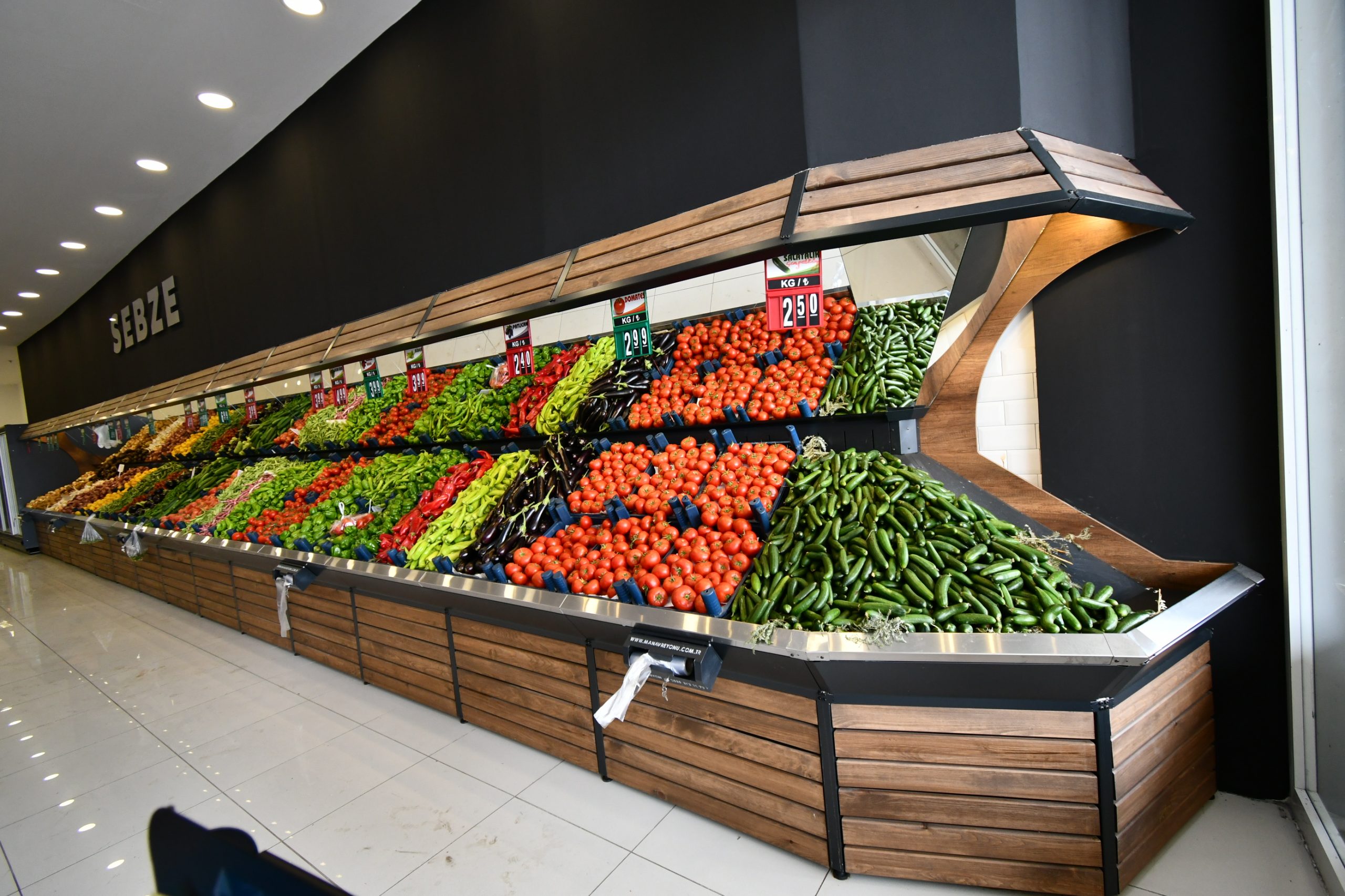 Bachelor vegetable store. Manav. Greengrocer в торговом центре. Manav Countertops. Post Design Fruit.