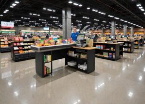 Supermarket and Greengrocer Counters