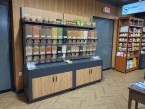 Wall-Mounted Food Display