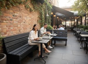 Luxury Café Bench Seating Systems for Modern and Comfortable Spaces