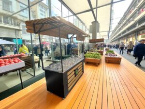 Kiosque à Olives-Comptoir à Olives avec Toit et Roulettes