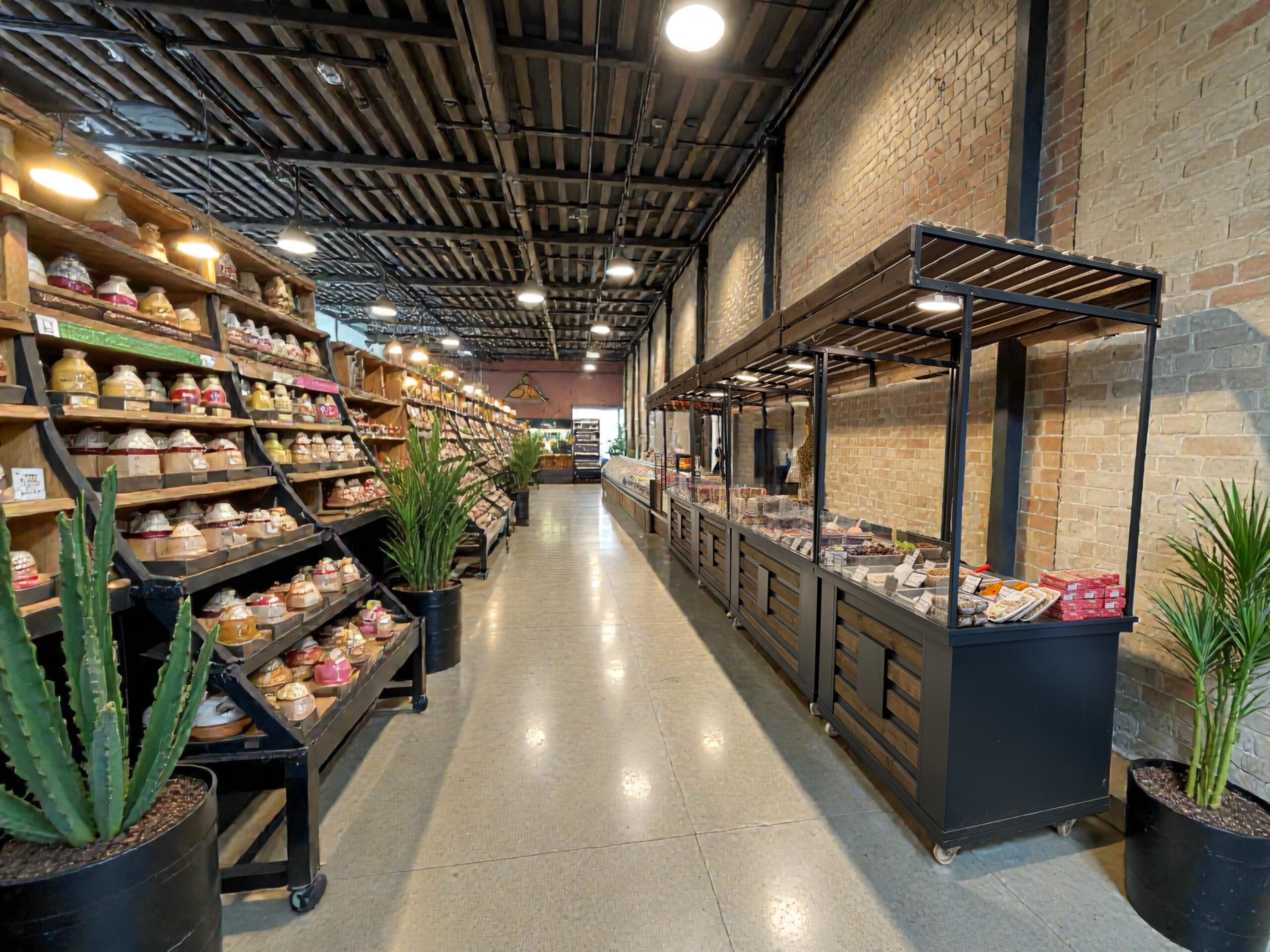 Bakliyat Ve Kuruyemiş Teşhir Standı