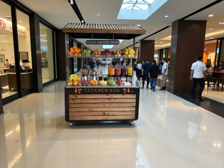 Otel Seyyar Bar Tezgahı