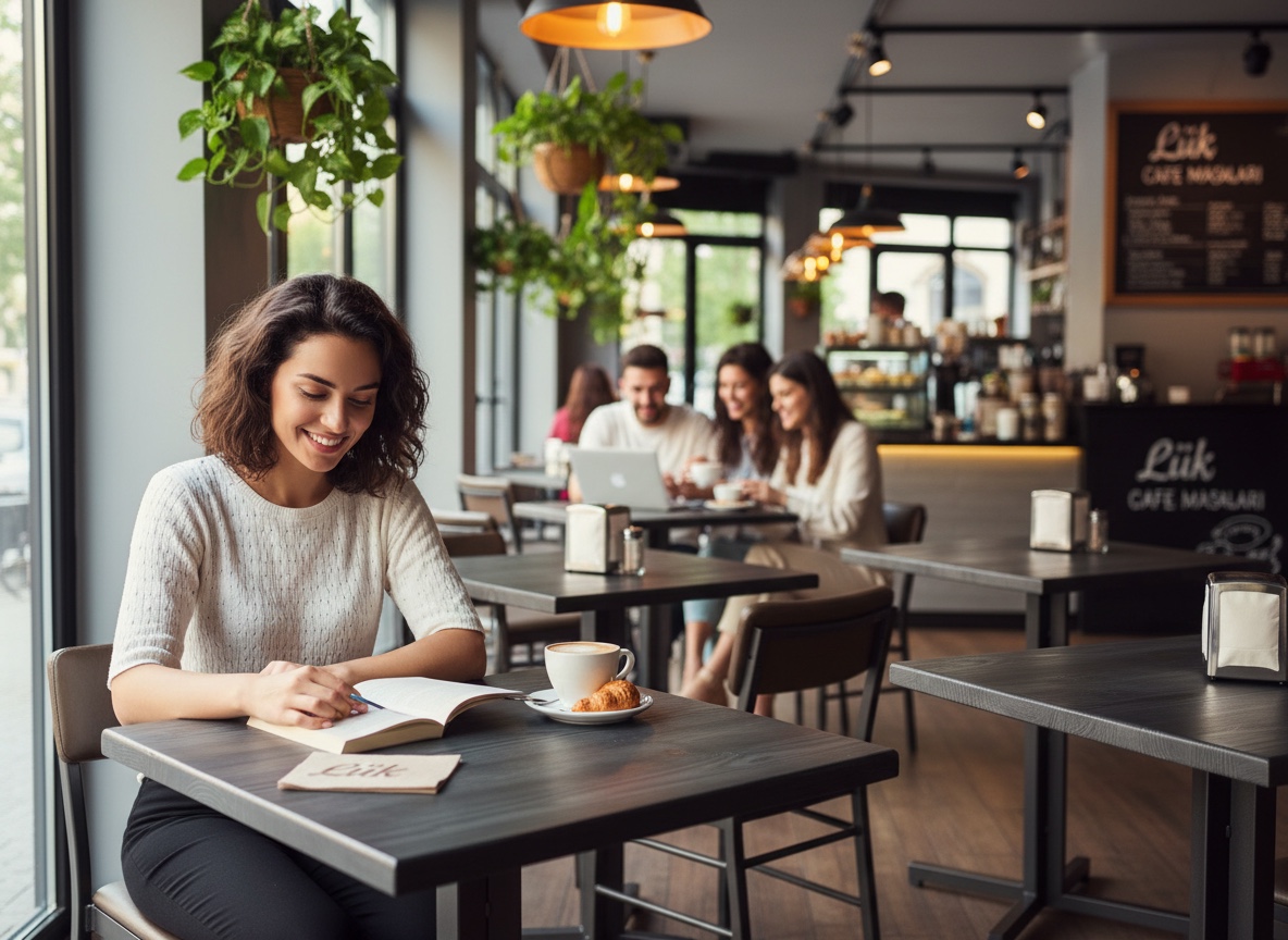 Lüx Cafe Pastane Masaları