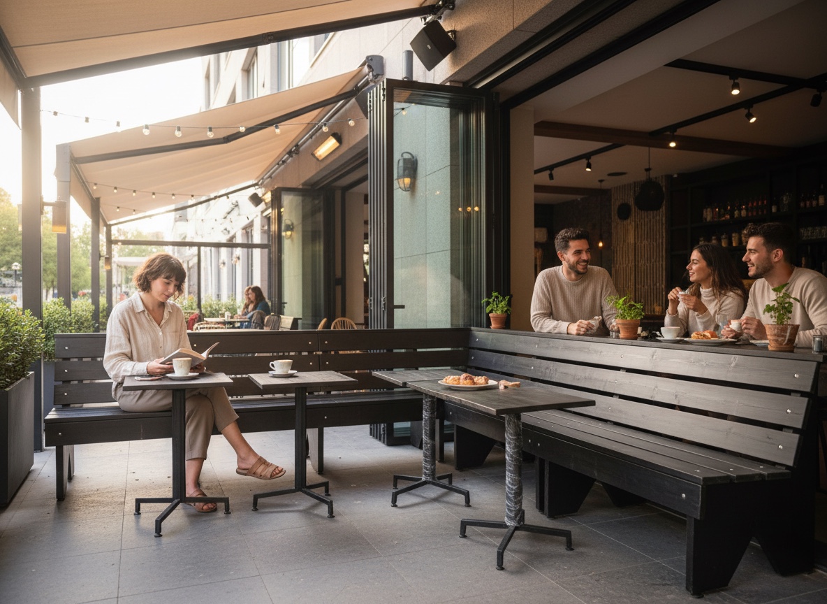 Lüx Cafe Oturak Bank